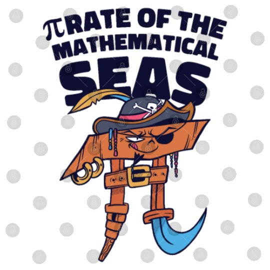 Pi Day Pirate Mathematician Pi Symbol Number Math Digital Files
