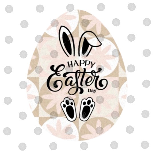 Happy easter sayings egg bunny Digital Files