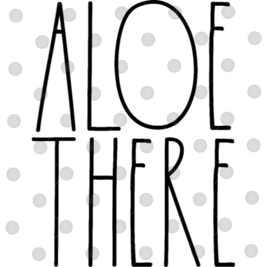 Aloe There Rae Dunn Inspired Minimalist Digital Files