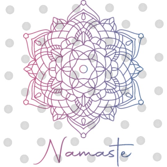 Serenity Mandala Namaste Digital Files