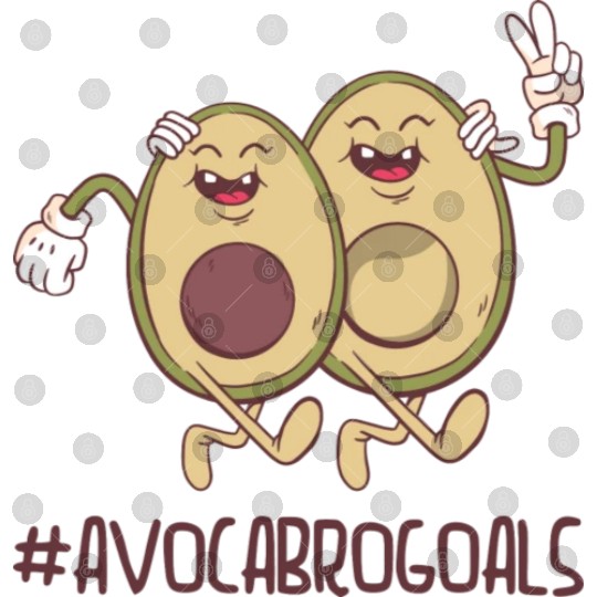 Sibling Big Brother Avocado Goals Hilarious Puns Digital Files