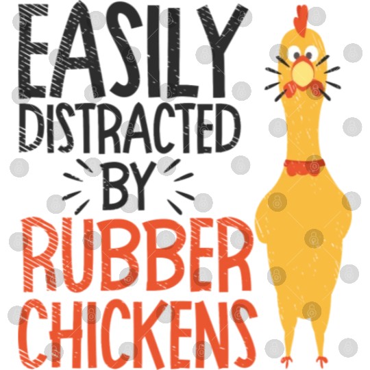Rubber Chicken Enthusiast Loud Scream Yellow Digital Files
