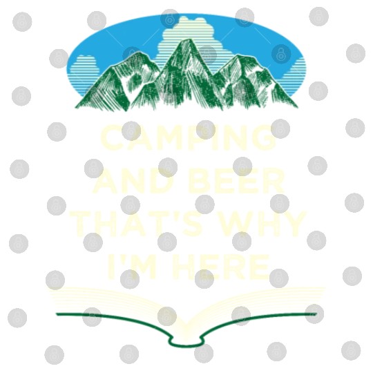 Camping and Beer Camper Drinking Camp Drinker Beer Digital Files