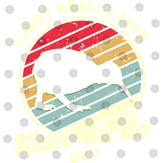 Bird Lover Endangered Species Kiwi Bird Digital Files