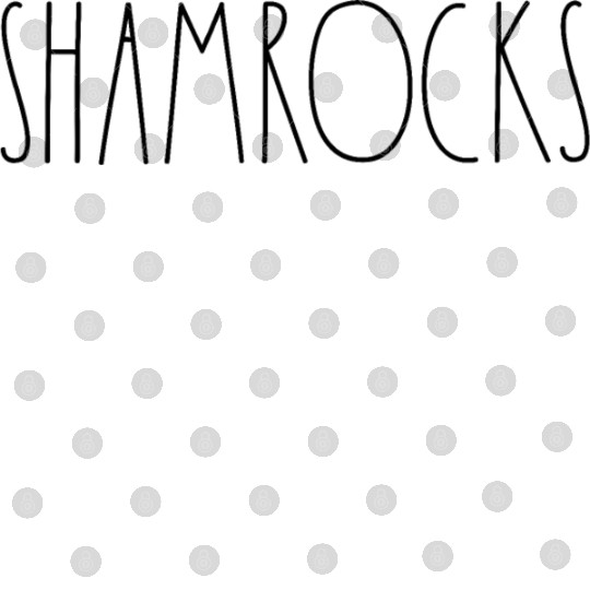 Shamrocks Rae Dunn Inspired Minimalist Decor Digital Files