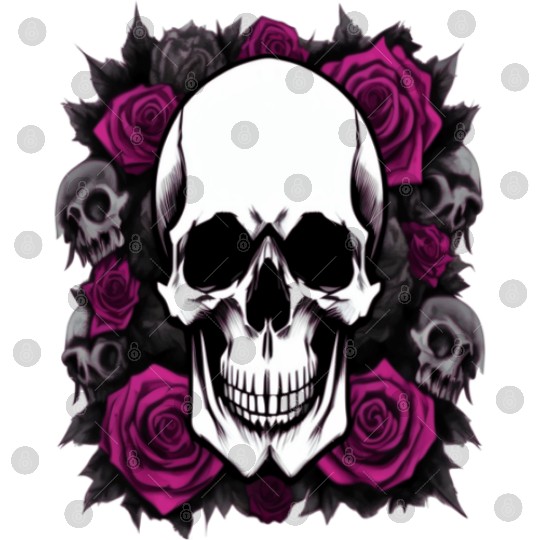 Los Angeles Mexican sugar skull Digital Files