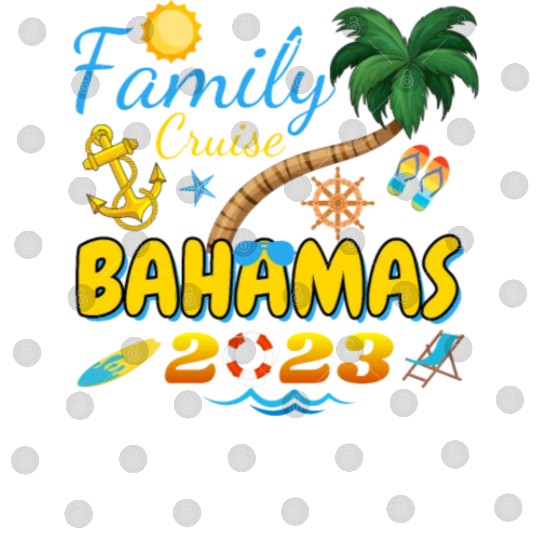 Family Cruise Bahamas 2023 Matching Group Summer Digital Files