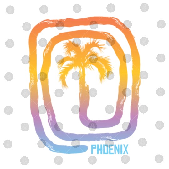 Cool Phoenix Arizonna Palm Tree Souvenir Vacation Digital Files