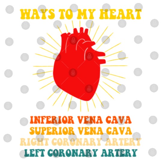 Ways To My Heart Cardiologist Medical Student Digital Files