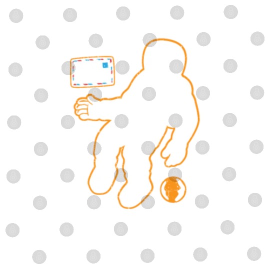 First Courier On Mars Postal Worker Mail Escort Digital Files