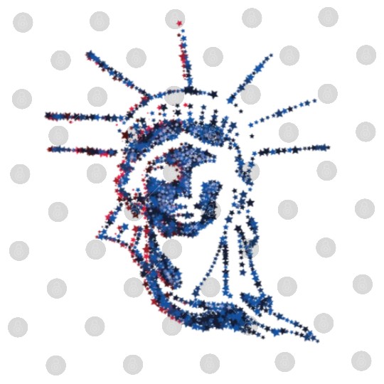 Statue Of Liberty 4th Of July American US Flag Digital Files