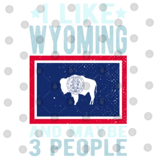 Wyoming Flag US State Digital Files