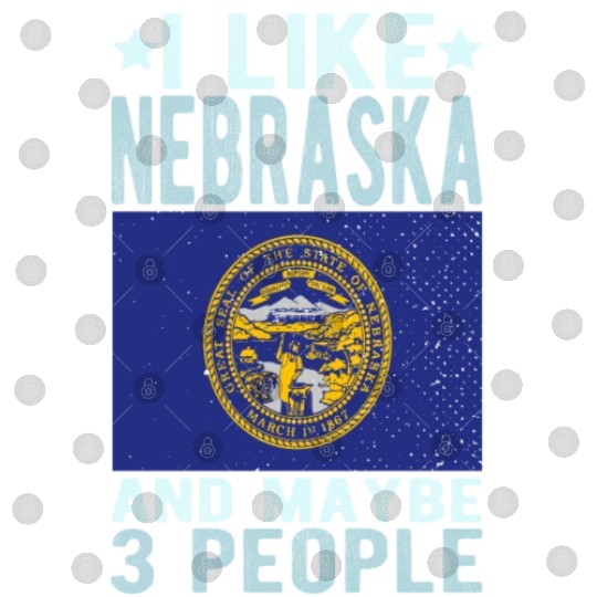 Nebraska Flag US State Digital Files