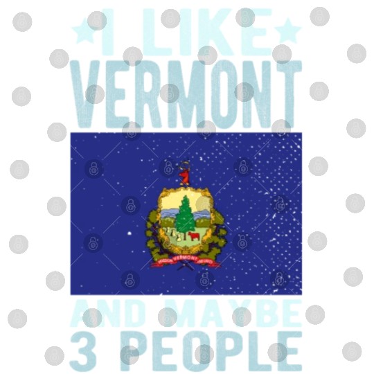 Vermont Flag US State Digital Files