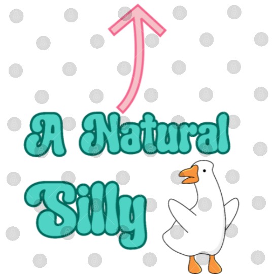 A Natural Silly Goose: Fun & Lighthearted Design Digital Files