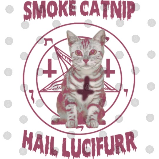Smoke Catnip Hail Lucifurr Digital Files