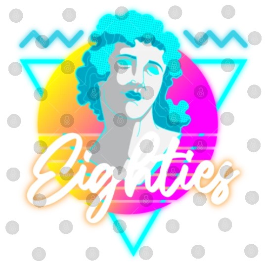 Retro Disco Nostalgia Neon Digital Files