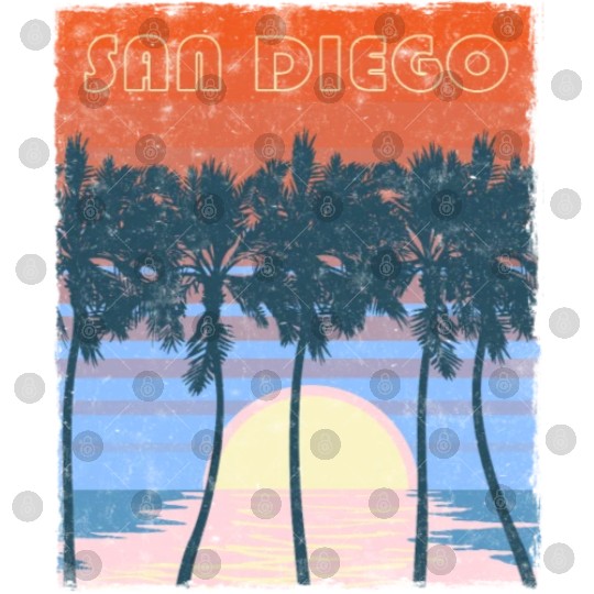 San Diego Beach Family Vacation Keepsake Digital Files