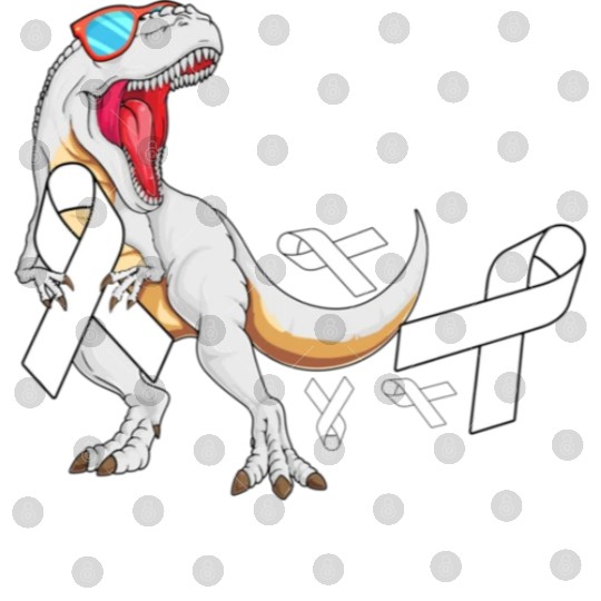 I Wear White For My Grandma Lung Cancer Awareness Digital Files