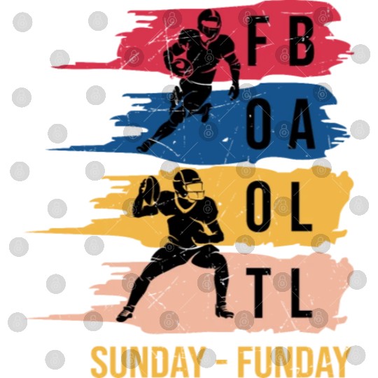 Vintage Sunday Funday SCV Football 19508026 1014 Digital Files