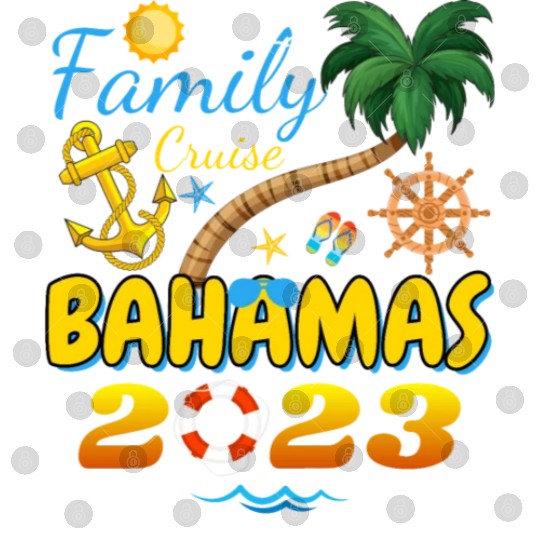 Family Cruise The Bahamas 2023 Matching Group Digital Files