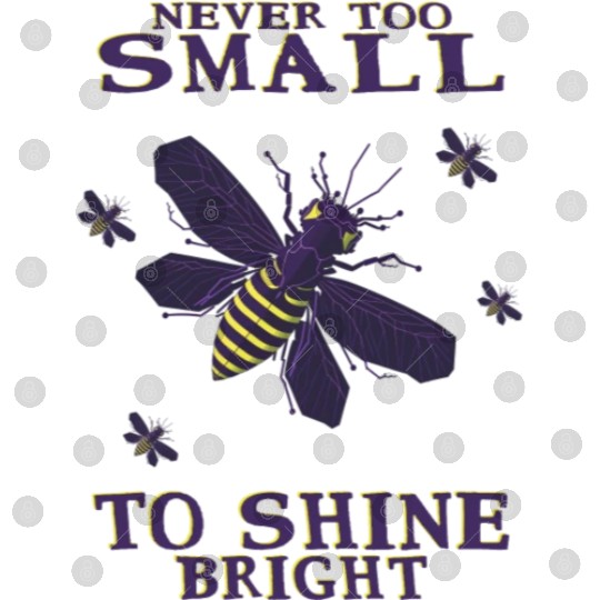 never too small to shine bright firefly Digital Files