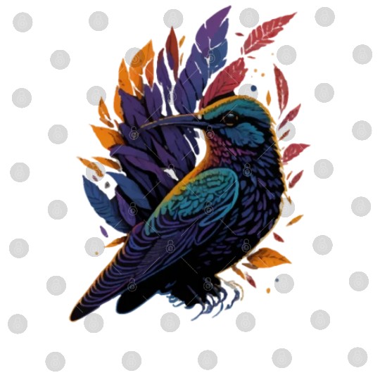 Nature Lovers - Charming Hummingbird Digital Files