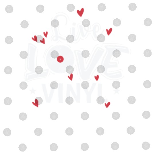 Live Love Vinyl Record Music Phonogram Digital Files