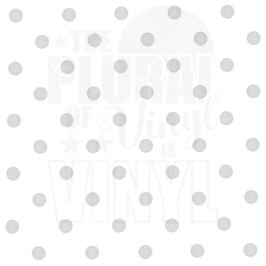 The Plural of Vinyl is VINYL Record Digital Files