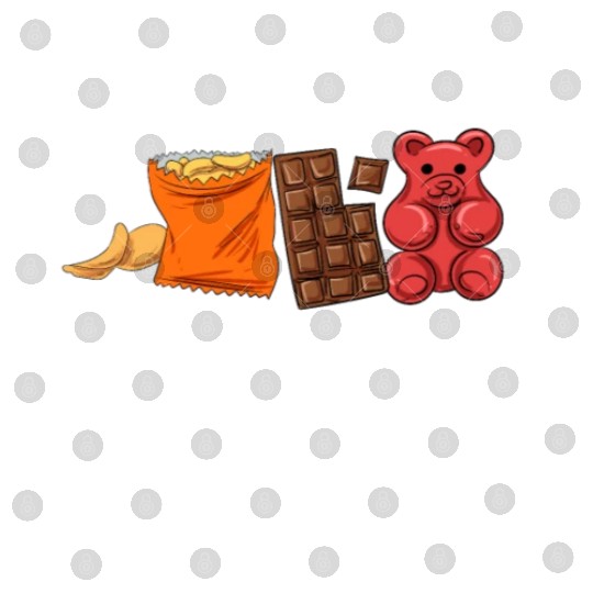 AlI I Need In Life Potato Chips Chocolate Wine Gum Digital Files