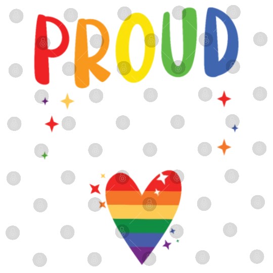 Proud Ally Gay Rights Rainbow Pride Month LGBTQ Digital Files