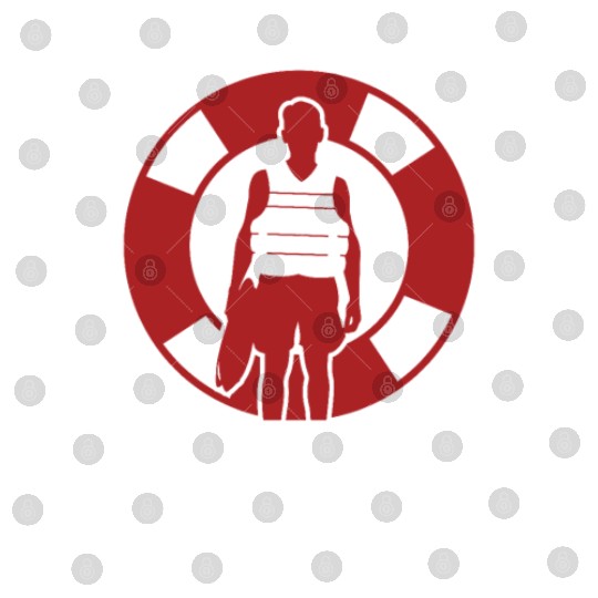 Lifeguard look good save lives swimming pool guard Digital Files