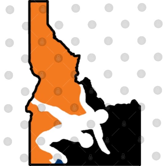 Idaho Wrestling (State Colors) Digital Files