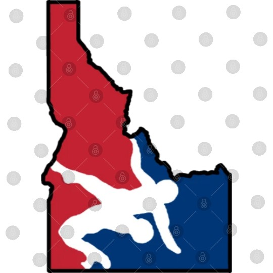 Idaho Wrestling (USA Colors) Digital Files