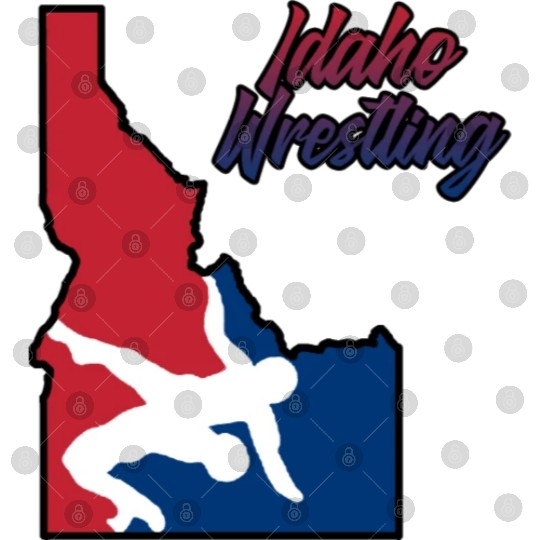 Idaho Wrestling (USA Colors) Digital Files