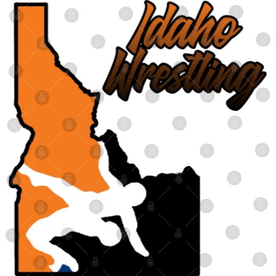 Idaho Wrestling (State Colors) Digital Files