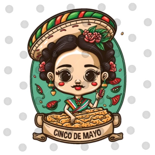 Frida Kahlo & Tacos Funny Cinco De Mayo Mexican Digital Files