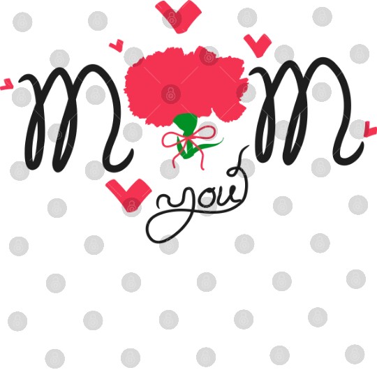 Happy Mother's Day lettering Digital Files