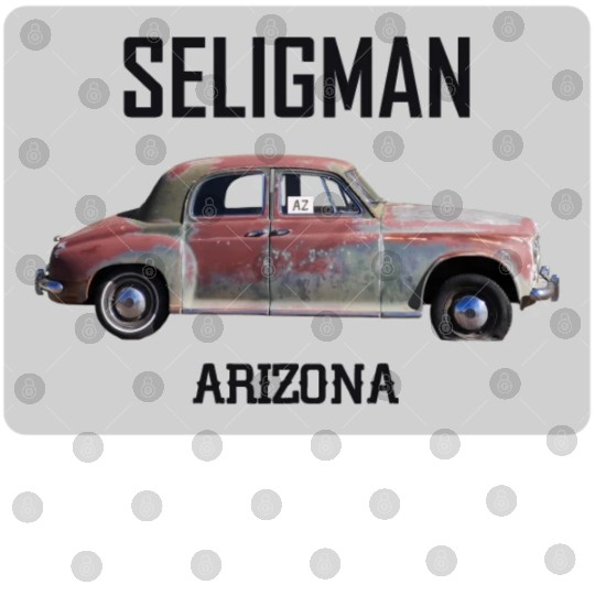 Old car city of Seligman in Arizonna, US Route 66 Digital Files