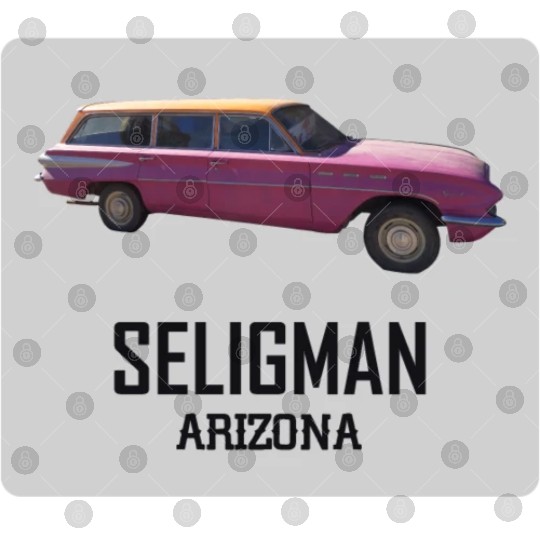 Old car city of Seligman in Arizonna, US Route 66 Digital Files