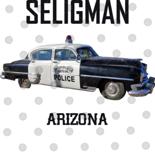 Old car city of Seligman in Arizonna, US Route 66 Digital Files