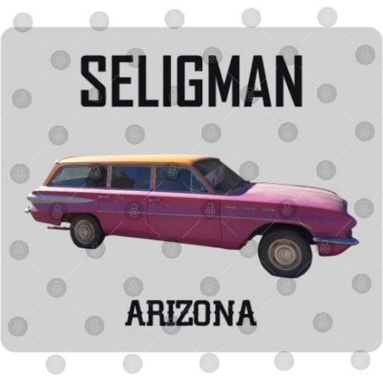 Old car city of Seligman in Arizonna, US Route 66 Digital Files