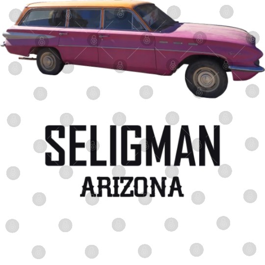 Old car city of Seligman in Arizonna, US Route 66 Digital Files