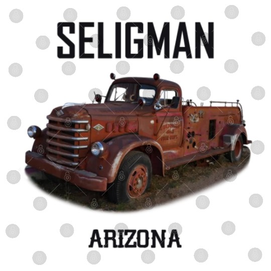 Old car city of Seligman in Arizonna, US Route 66 Digital Files