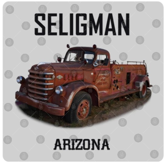 Old car city of Seligman in Arizonna, US Route 66 Digital Files