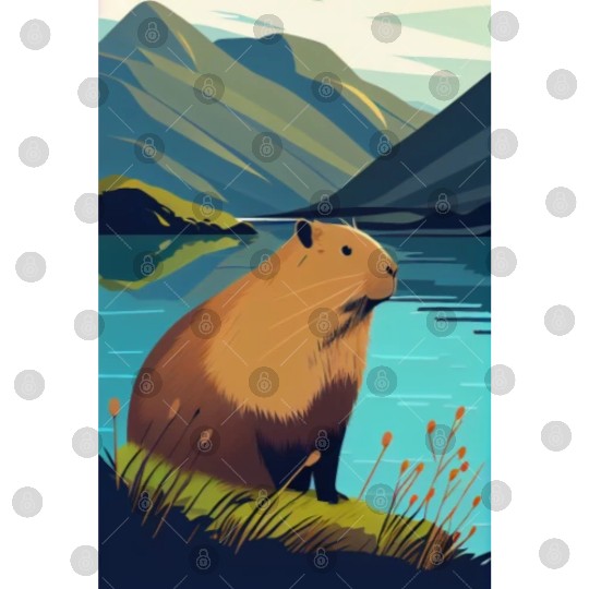 Capybara Nature Capibara Digital Files