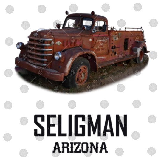 Old car city of Seligman in Arizonna, US Route 66 Digital Files