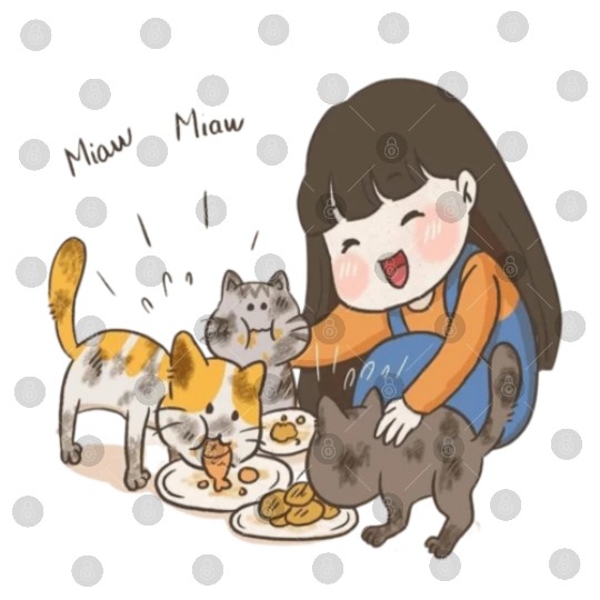 Crazy Cat Lady is My Destiny Digital Files