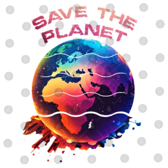 Save the Planet Nature Environment Earth Digital Files