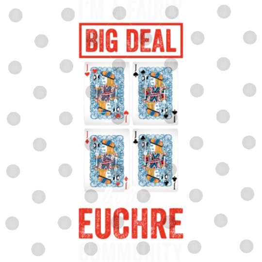 Euchre Community Card Game Player Poker Euchre Digital Files
